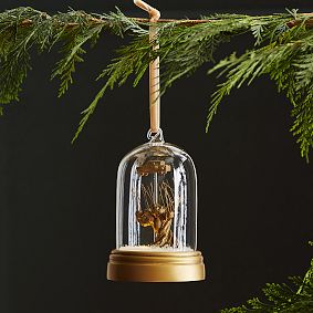 Harry Potter<sup>&trade;</sup> Whomping Willow &amp; Flying Car  Cloche Ornaments