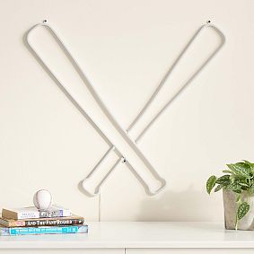 Baseball Bat Neon Wall Light
