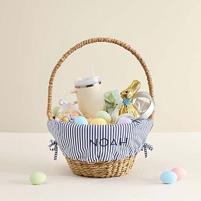Navy Stripe Easter Liner