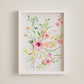 Monique Lhuillier Jolie Garden Framed Art