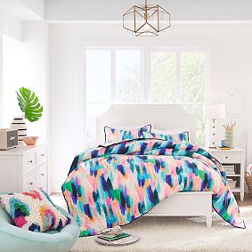 EttaVee Shaggy Leopard Pillow Cover