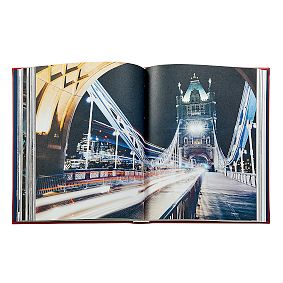 Leather London Coffee Table Book