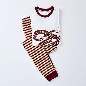 Harry Potter<sup>&trade;</sup> Marauder's Map<sup>&trade;</sup> Teen Glow-in-the-Dark Fitted Pajama Set