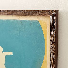 Vintage Framed Surf Posters