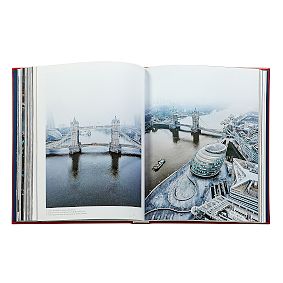 Leather London Coffee Table Book