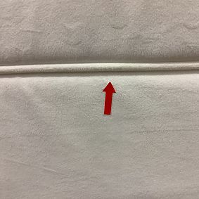 Open Box: Auburn Piped No Nails Headboard, Twin - Everyday Velvet White w/White Piping