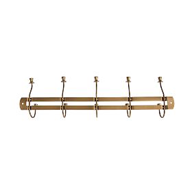 Open Box: Chris Loves Julia Hook Rack (22") - Antique Brass
