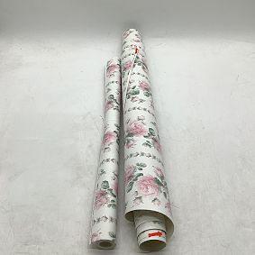 Open Box: LoveShackFancy Kenmare Rose Wallpaper, Pre-Pasted