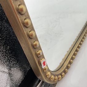 Open Box: LoveShackFancy Over The Door Mirror (19" x 50") - Gold