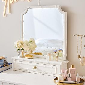 AERIN Vanity Storage Mirror (23"w x 26"d)