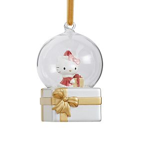 Hello Kitty<sup>&reg;</sup> Light-Up Globe Present Ornament