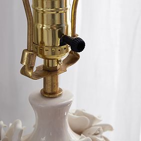 LoveShackFancy Floral Table Lamp (18")
