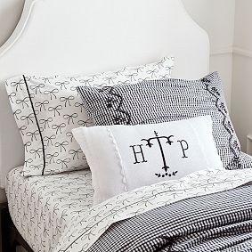 Bows Organic Sheet Set