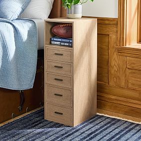 Wood Plug-In Tower USB A/C 2-Plug - Seadrift, 33"