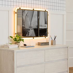 LED Rope Mirror (24"x37")