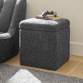Simple Square Storage Ottoman
