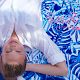 Video 2 for Lilly Pulitzer Gold Printed Knit Throw