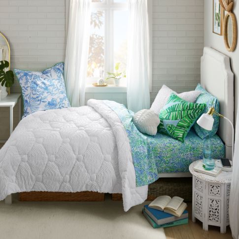Lilly Pulitzer Tropical Oasis Dorm Room