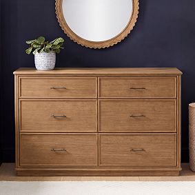 Rhodes 6-Drawer Dresser (56w x 19.5d")