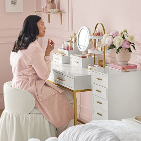 Glam Desktop LED Vanity Mirror (11"x 7")