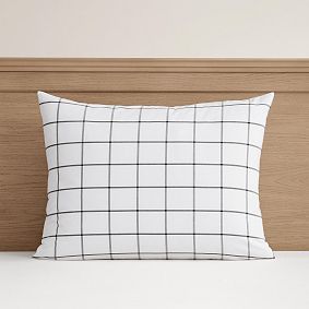 Boxter Plaid Organic Standard Sham
