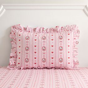 Hello Kitty® Organic Heart &amp; Bow Standard Sham