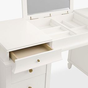 Charlotte Smart Storage Flip Top Desk &amp; Bookcase Set (58"w x 22"d)