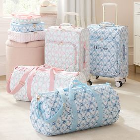 Hill House Home Floral Trellis Soft Sided Carry-On Luggage