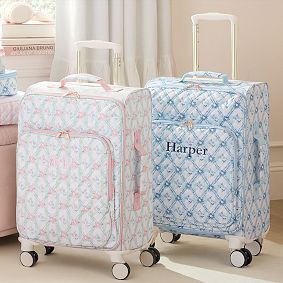 Hill House Home Floral Trellis Soft Sided Carry-On Luggage