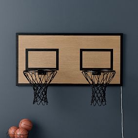 Double Backlit Basketball Hoop 