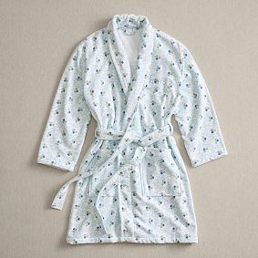 Hill House Home Clematis Scallop Robe &amp; Headband Set