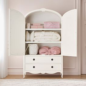 LoveShackFancy Mirrored Armoire (42w x 21d")