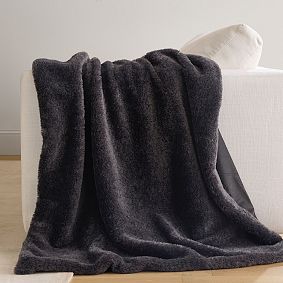 Faux Shearling Throw