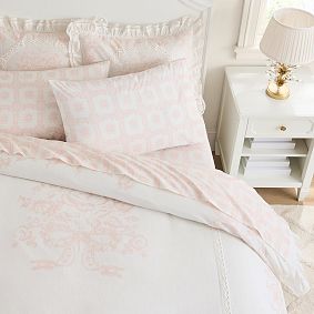 LoveShackFancy Bandana Toile Sheet Set