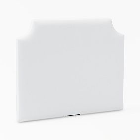 Open Box: Auburn Smart No Nails Dorm Headboard, Twin - Everyday Velvet White