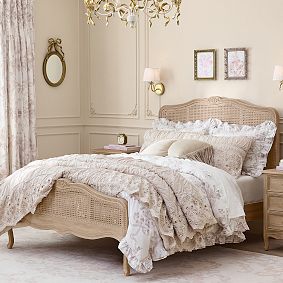 LoveShackFancy Saddle Blossom Eyelet Quilt