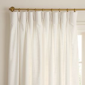 Evelyn Pinch Pleat Light-Filtering Curtain