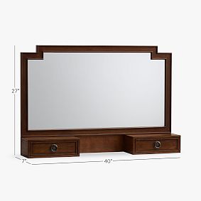 Marlowe Vanity Mirror Topper (40"w x 7"d)