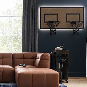 Double Backlit Basketball Hoop 
