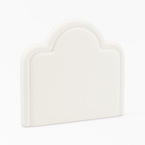 Open Box: Chelsea Piped No Nails Dorm Headboard, Twin - Everyday Velvet Ivory