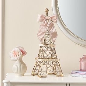 LoveShackFancy Eiffel Tower Gold Table Lamp
