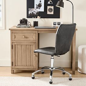 Beadboard Space-Saving Desk (44"w x 20"d)