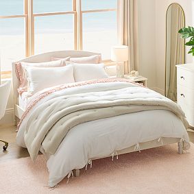 Soft Gauze Mini Ruffle Sheet Set