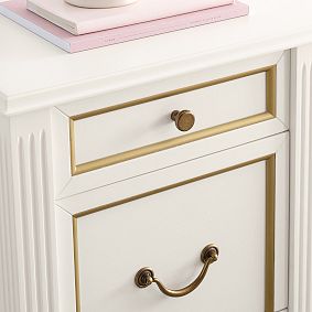 LoveShackFancy Parisian Storage Desk (56"w x 20.5"d)