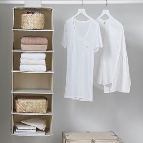 Recycled Extra-Wide Hanging Closet Organizer