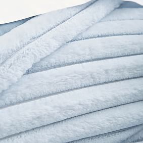 Channel Cloud Faux-Fur Quilt