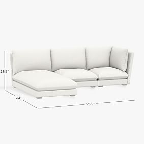 Skye L-Shaped Sectional Set with Chaise (96.5")