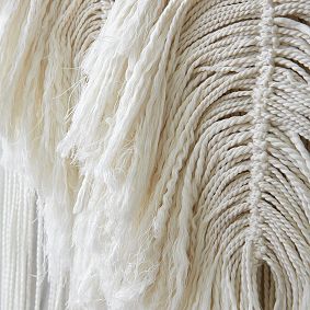 Feather And Fringe Wall Hanging