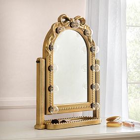 LoveShackFancy Light-Up Marquee Vanity Mirror (16"w x 22"d)