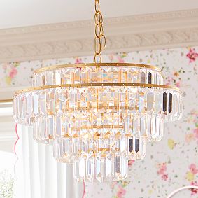 Monique Lhuillier Crystal Chandelier (18")